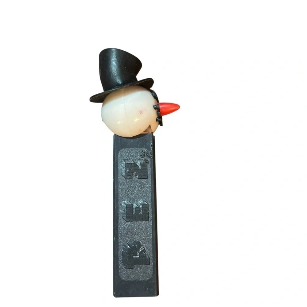 Vintage No Feet Snowman Pez Dispenser Made In Austria